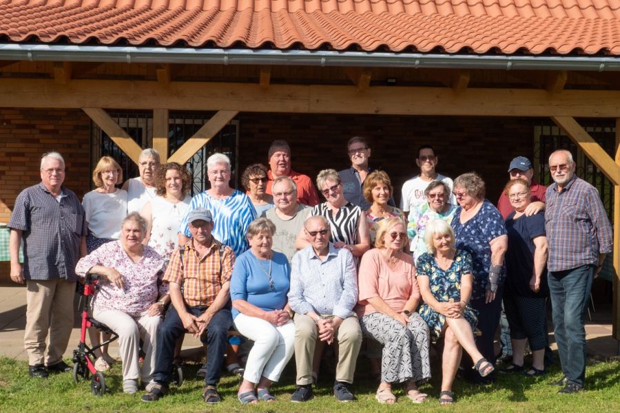 Ein wunderbares Grillfest mit vielen Gästen