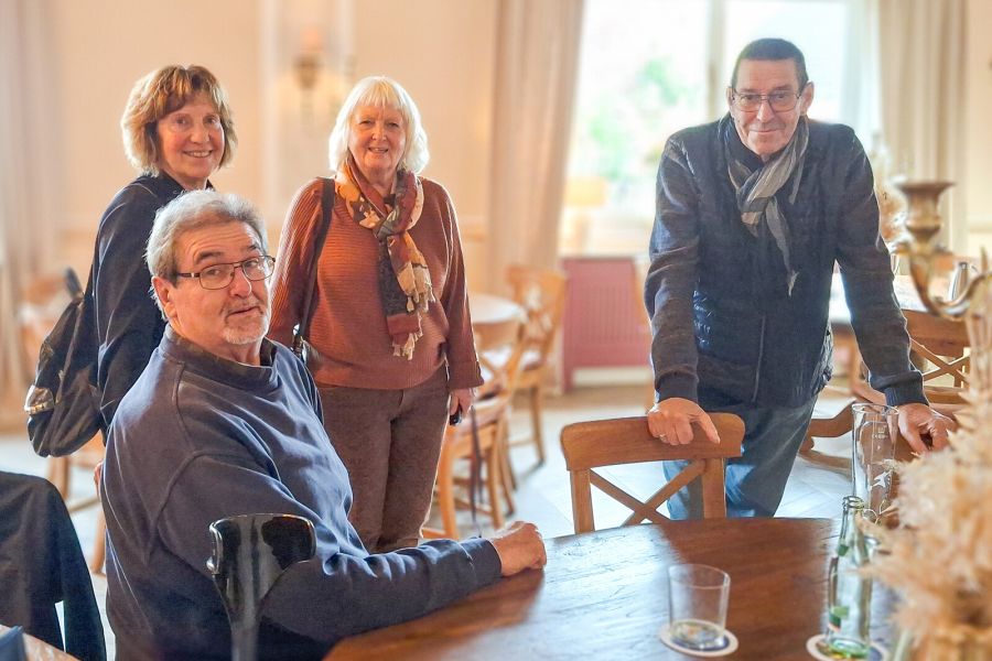 Gestärkt und gut gelaunt geht es nach Gernheim